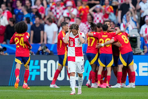 Croatia's Luka Modric